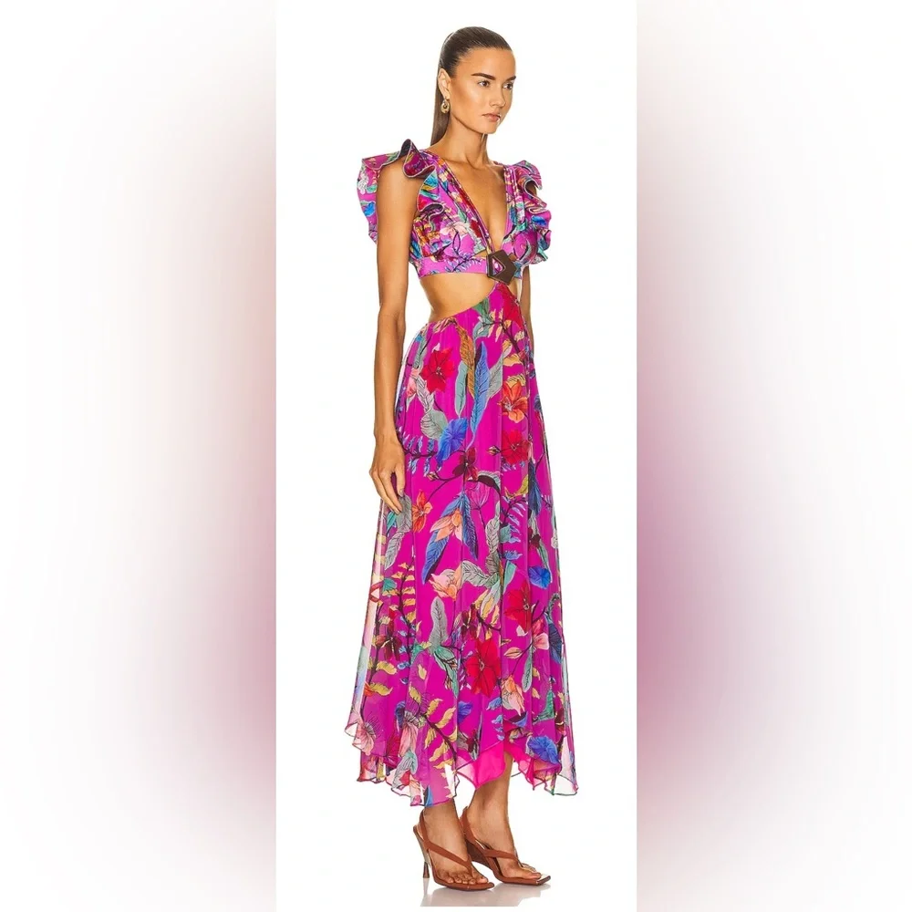 PatBO Zamia Belted Beach Dress, NWT - Picture 2 of 4